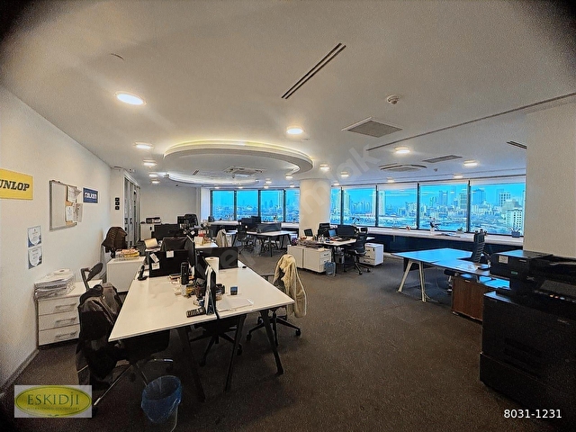 Kozyatağı kiralık ofis Nida Kule metro çıkışında yarım kat boş - Görsel 24