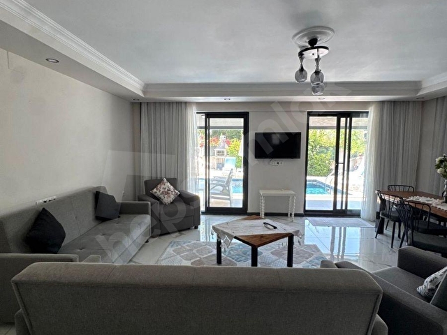 Murat Çimenden Dalyanda 4+1 Full Eşyalı Kiralık Villa - Görsel 6