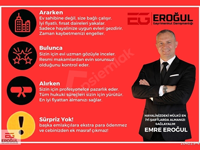 EROĞUL GYMDEN PALMİYEDE 200 M2 5+2 DUBLEX DAİRE - Görsel 2