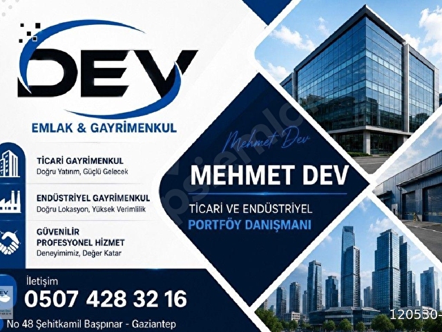 GAZİANTEP OSB SATILIK FABRİKA ARSALARI VE FABRİKA BİNALARI - Görsel 8