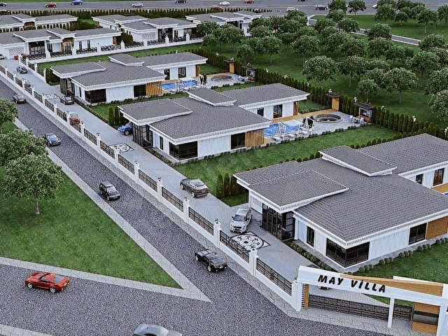 TEK KAT KAPALI OTOPARKLI HAVUZLU VILLA - Görsel 14
