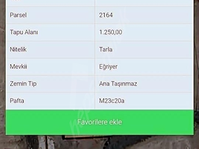 BURDUR YEŞİLOVA YARIŞLI KÖYÜ 1250M2 SATILIK TARLA - Görsel 2