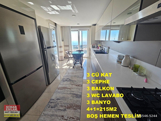 DENİZ İSTANBUL MERCAN KONAK 4+1=215M EN PİRESTİJLİ - Görsel 18
