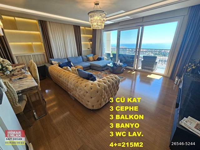 DENİZ İSTANBUL MERCAN KONAK 4+1=215M EN PİRESTİJLİ - Görsel 9