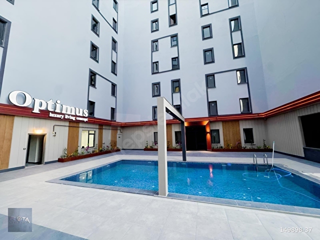 ROTADAN HAVUZLU LÜX 1+1 EŞYALI REZİDANSLI DAİRE