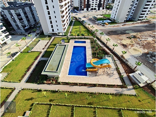 TECEDE MARKA SİTEDE HAVUZLU GENİŞ 1+1 LÜKS DAİRE - Görsel 18