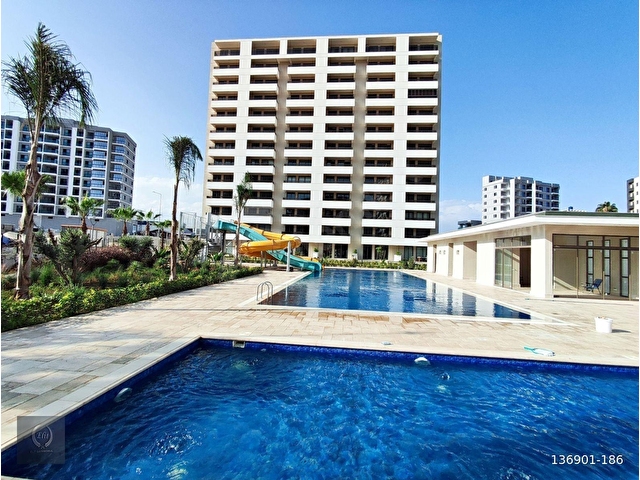 TECEDE MARKA SİTEDE HAVUZLU GENİŞ 1+1 LÜKS DAİRE - Görsel 28
