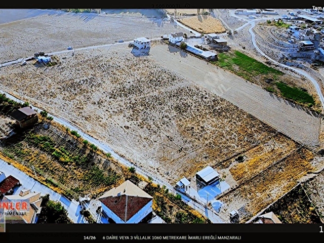 HACIMEMİŞTE 1400 METREKARE İKİ KAT KONUT İMARLI ARSA - Görsel 8