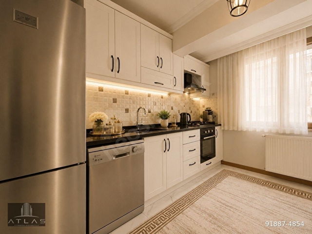 BAHÇELİEVLER ÇAVUŞPAŞA MEVKİ 5 YILLIK EBEVEYN BANYO 130M2 2.KAT - Görsel 9