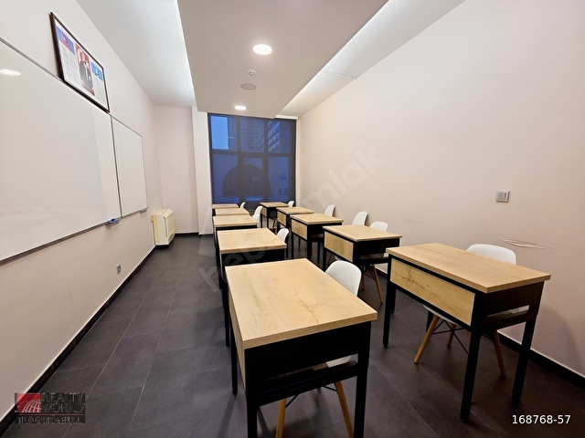 ATAŞEHİR TURKUAZ PLAZA 250 M2 YAPILI KİRALIK OFİS/DERSHANE - Görsel 6