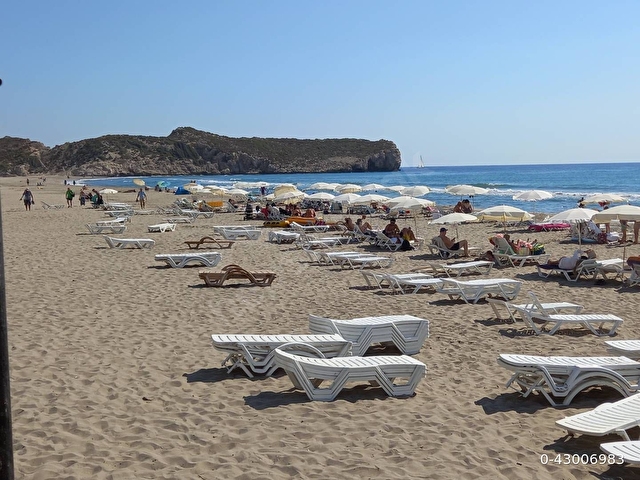Türkiyenin en uzun ve geniş Patara sahilinde.