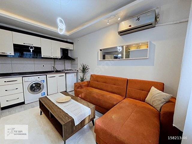 FİXDEN KAMPÜS KARŞISI EŞYALI BAHÇELİ KİRALIK 1+1 DAİRE - Görsel 3