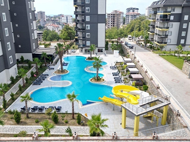 OLİVE PARADİSE İSKANLI DENİZ MANZARALI 1+1 DAİRE ALANYA AVSALLAR - Görsel 15