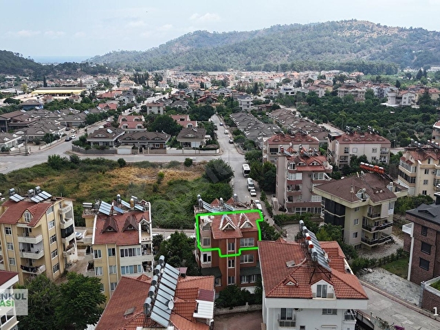 KEMER ARSLANBUCAK MAHALLESİNDE SATILIK ÇATI PİYESLİ 3+1 DUBLEKS DAİRE - Görsel 9