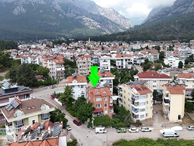 KEMER ARSLANBUCAK MAHALLESİNDE SATILIK ÇATI PİYESLİ 3+1 DUBLEKS DAİRE