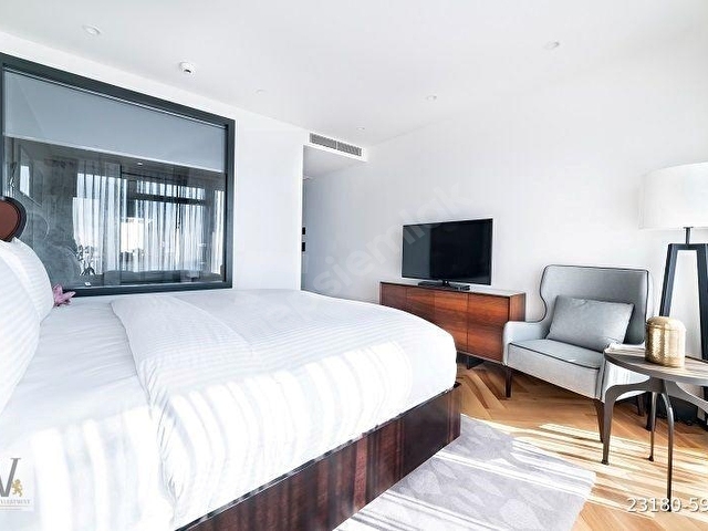 ŞİŞLİ Merkez Fairmont da Manzaralı KİRALIK Lüks 2+1 Daire - Görsel 6