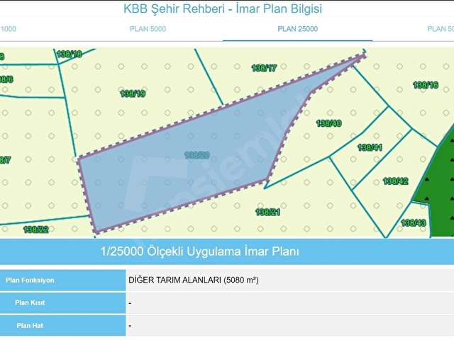 KANDIRA SİNANLI BİLALLİ MAH. 5079 M2 SATILIK TARLA. - Görsel 9