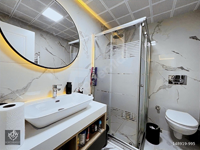 NorthWestten Kızılcaşarda Ultra Lüx Klimalı Eşyalı 1+1 Kiralık - Görsel 13