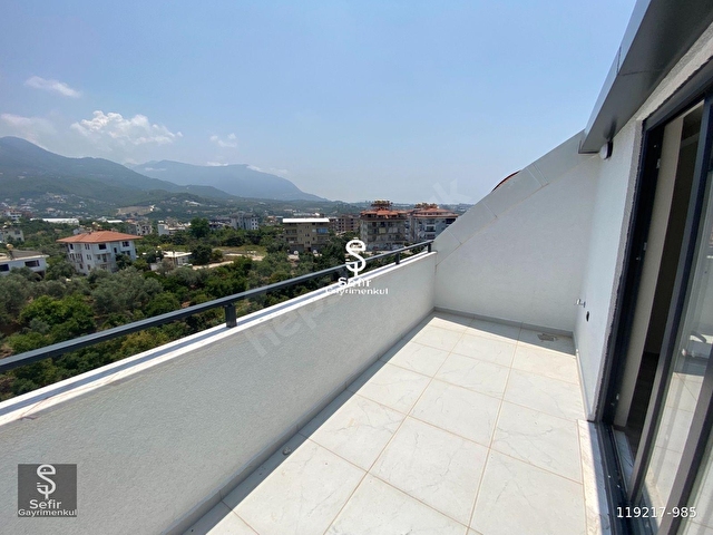 ALANYA ÇIPLAKLIDA DOĞA MANZARALI 3+1 DUBLEX GENİŞ SATILIK DAİRE - Görsel 16