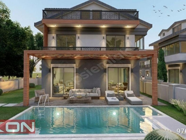 İLKONDAN ÇALIŞ PLAJINA KOMŞU PROJEDEN SATILIK 4+1 LÜKS VİLLA