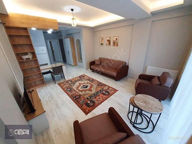 CESA dan Sıfır Eşyalı Cam Balkonlu Geniş Kiralık 1+1 Daire!!! - Görsel 27
