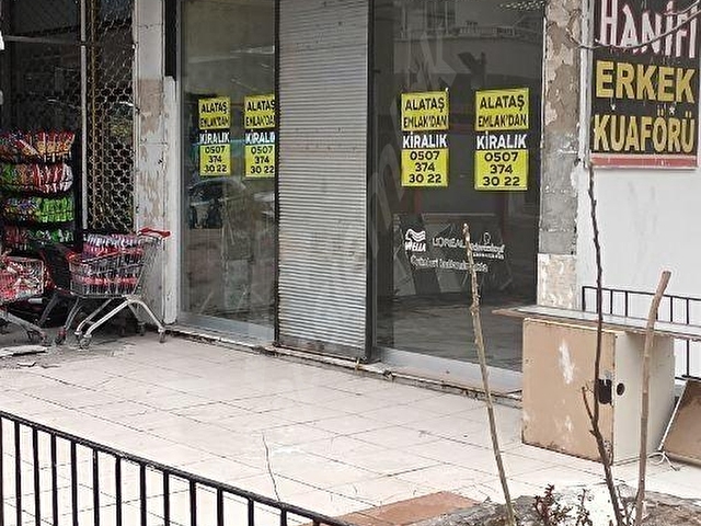 sarıgüllükte kiralık dükkan ofis