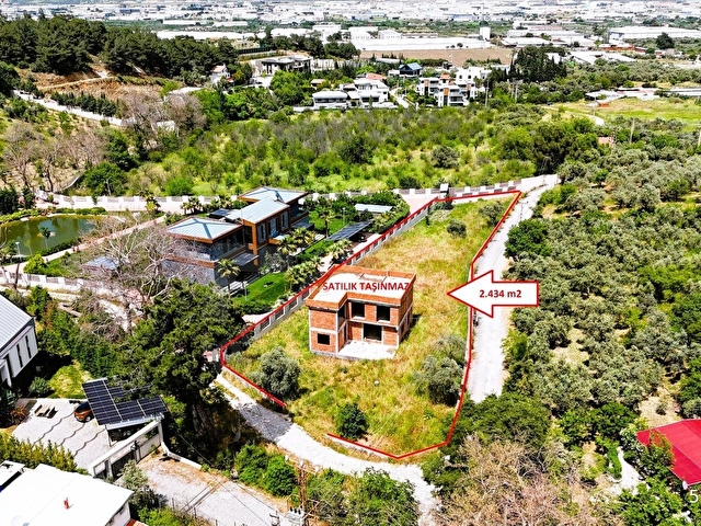 Kemalpaşada 180m2 Natamam Satılık Bahçeli Müstakil Villa - Görsel 4