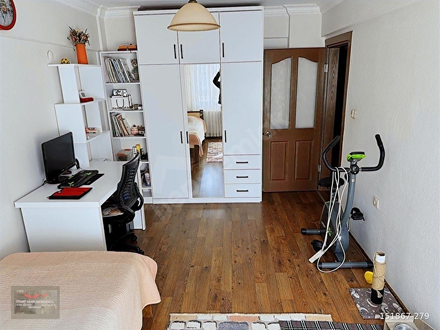 DEMETTEN DOĞALGAZLI ARAKAT ÇİFT CEPHELİ 3+1 SATILIK DAİRE. - Görsel 9