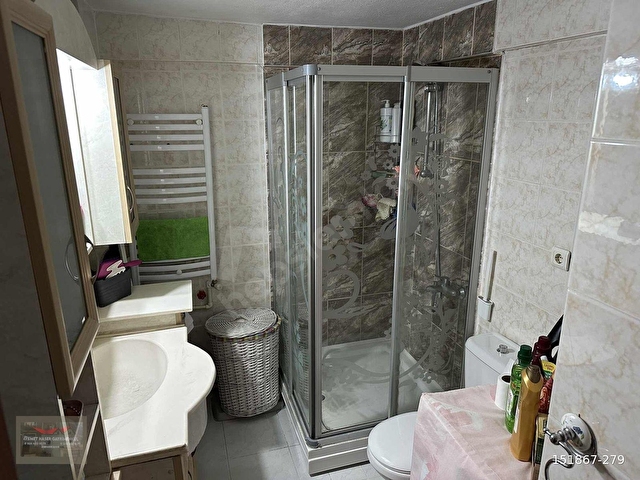 DEMETTEN DOĞALGAZLI ARAKAT ÇİFT CEPHELİ 3+1 SATILIK DAİRE. - Görsel 21