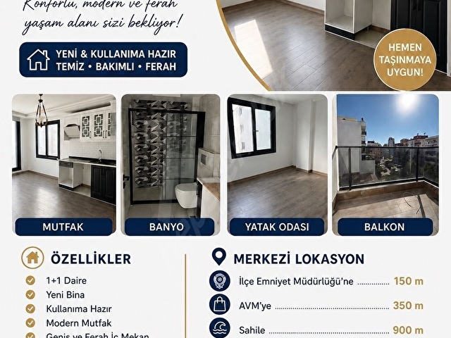ERDEMLİ MERKEZ 1+1