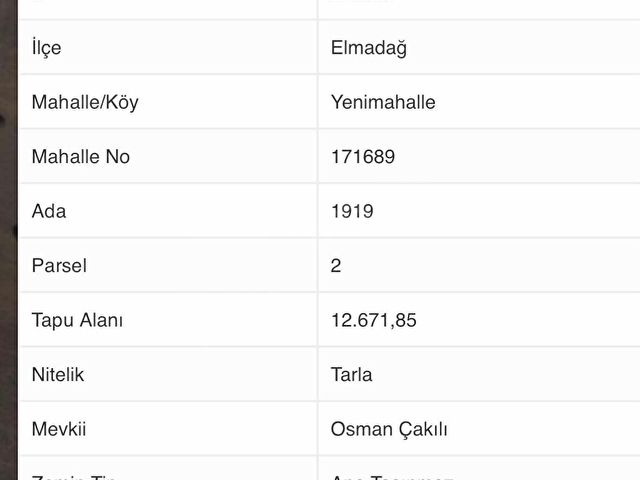 ELMADAĞ YENİMAHALLE MÜSTAKİL TARLA 13 DÖNÜM - DELİCE OTOYOLU - Görsel 2