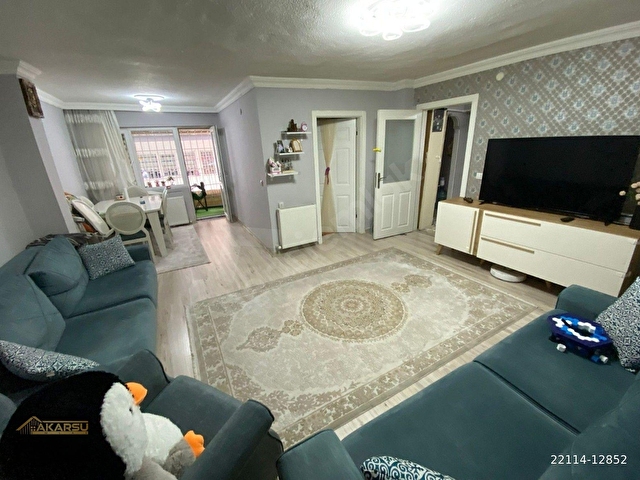 AKARSU EMLAKTAN SOKULLU CADDESİ YAKINI BAHÇE KULLANIMLI YAPILI 2+1 KOMBİLİ BALKONLU ISIYALITIMLI - Görsel 7