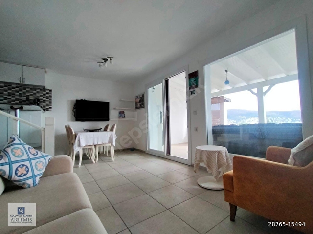 Bodrum Merkez Kale ve Deniz Manzaralı 2+1 Satılık Daire - Görsel 12