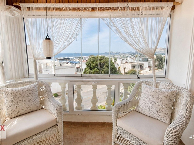 Bodrum Turgutreis Havuzlu Site Deniz Manzaralı Satılık Villa - Görsel 13
