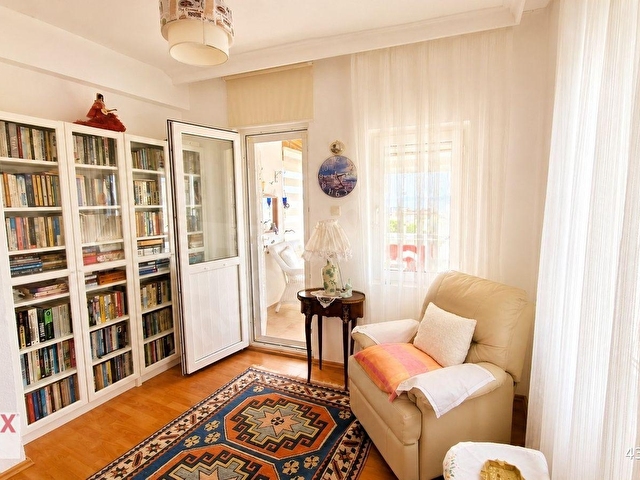 Bodrum Turgutreis Havuzlu Site Deniz Manzaralı Satılık Villa - Görsel 17