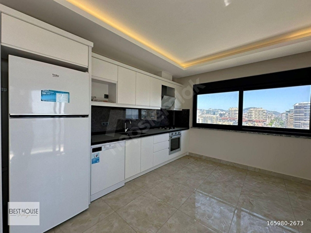 ALANYA MAHMUTLAR’DA DENİZ MANZARALI SIFIR BİNADA LÜKS 2+1 SATILIK DAİRE - Görsel 6