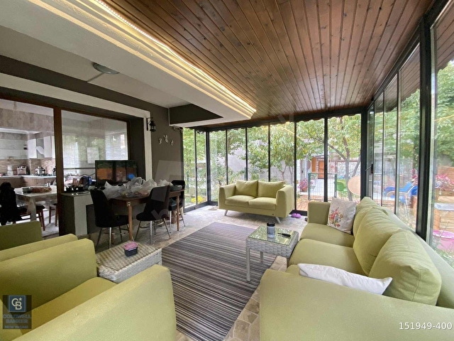 PARK CADDESİNDE BAŞKENT PARK VİLLALARI YAPILI MASRAFSIZ 6+1 - Görsel 9