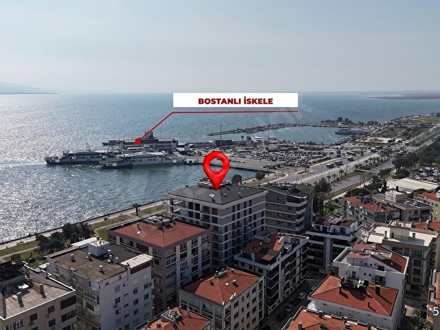İzmir Bostanlı Yalı Trademark Yıllar Ap Satılık 2+1 100 m² Daire - Görsel 9
