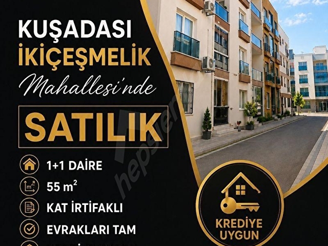 KUŞADASINDA SATILIK 1+1 DAİRE