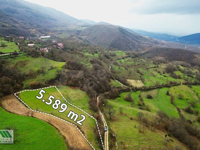 BOLU MUDURNU AKYOKUŞ KÖYÜNDE SATILIK YATIRIMLIK TARLA 5588 - Görsel 4