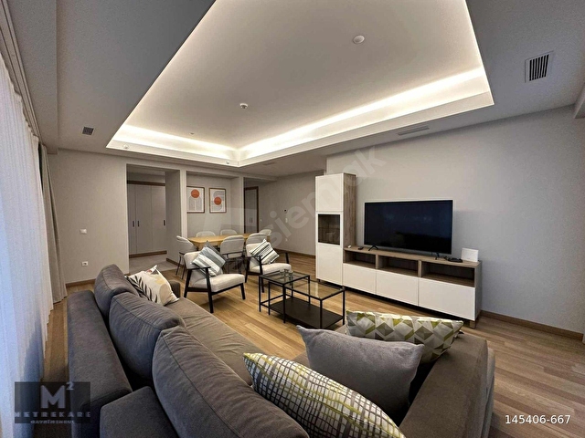 AĞAOĞLU MASLAK 1453 3,5+1 EŞYALI KİRALIK DAİRE CADDE CEPHE - Görsel 2