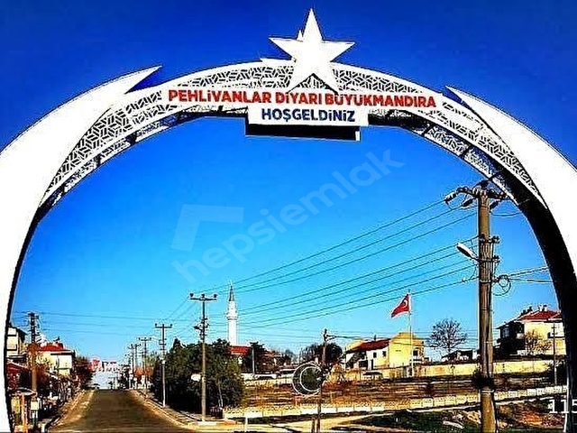 Kırklareli Babaeski Büyük mandıra paşada satılık müstakil parsel - Görsel 8