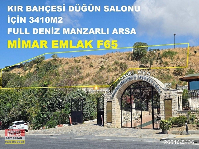 GÜRPINAR BALIK HALİ ÜSTÜ HER İŞE UYGUN KİRALIK DEV ARSA 3410M2 - Görsel 12