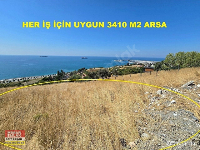 GÜRPINAR BALIK HALİ ÜSTÜ HER İŞE UYGUN KİRALIK DEV ARSA 3410M2 - Görsel 19
