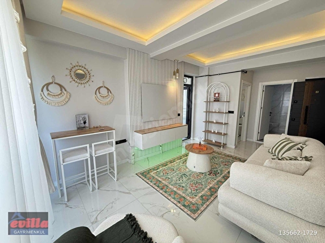 ATAKUM KÖRFEZ ULTRA LÜKS SATILIK 1+1 EŞYALI DAİRE - Görsel 12