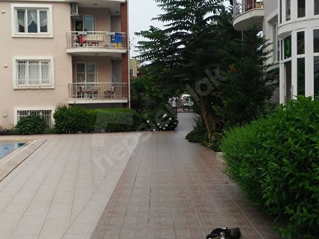 KEMER ASLANBUCAKTA SİTE İÇİNDE KİRALIK EŞYALI 1+1 DAİRE - Görsel 7