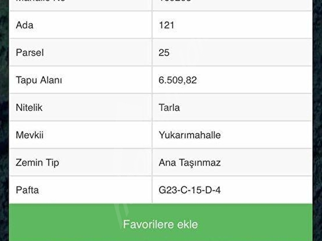 BAŞİSKELE KAZANDERE DE SATILIK TARLA - Görsel 11