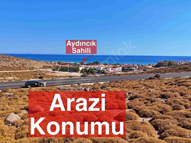 Çanakkale Gökçeada Aydıncıkta Deniz Manzaralı Satılık Arazi - Görsel 14