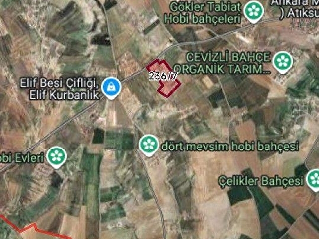 AYAŞ GÖKLERDE  SİNCAN/TEMELLİ YOLUNA YAKIN KURULU BAHÇE - Görsel 18