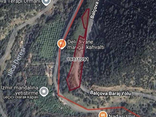Balçova Termal Otel Arkası Deniz Manzaralı Yatırımlık Arazi - Görsel 14